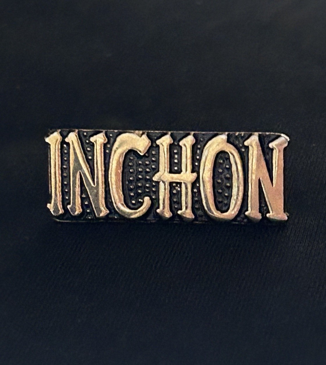 Korean War INCHON Hat Pin (P18-2)