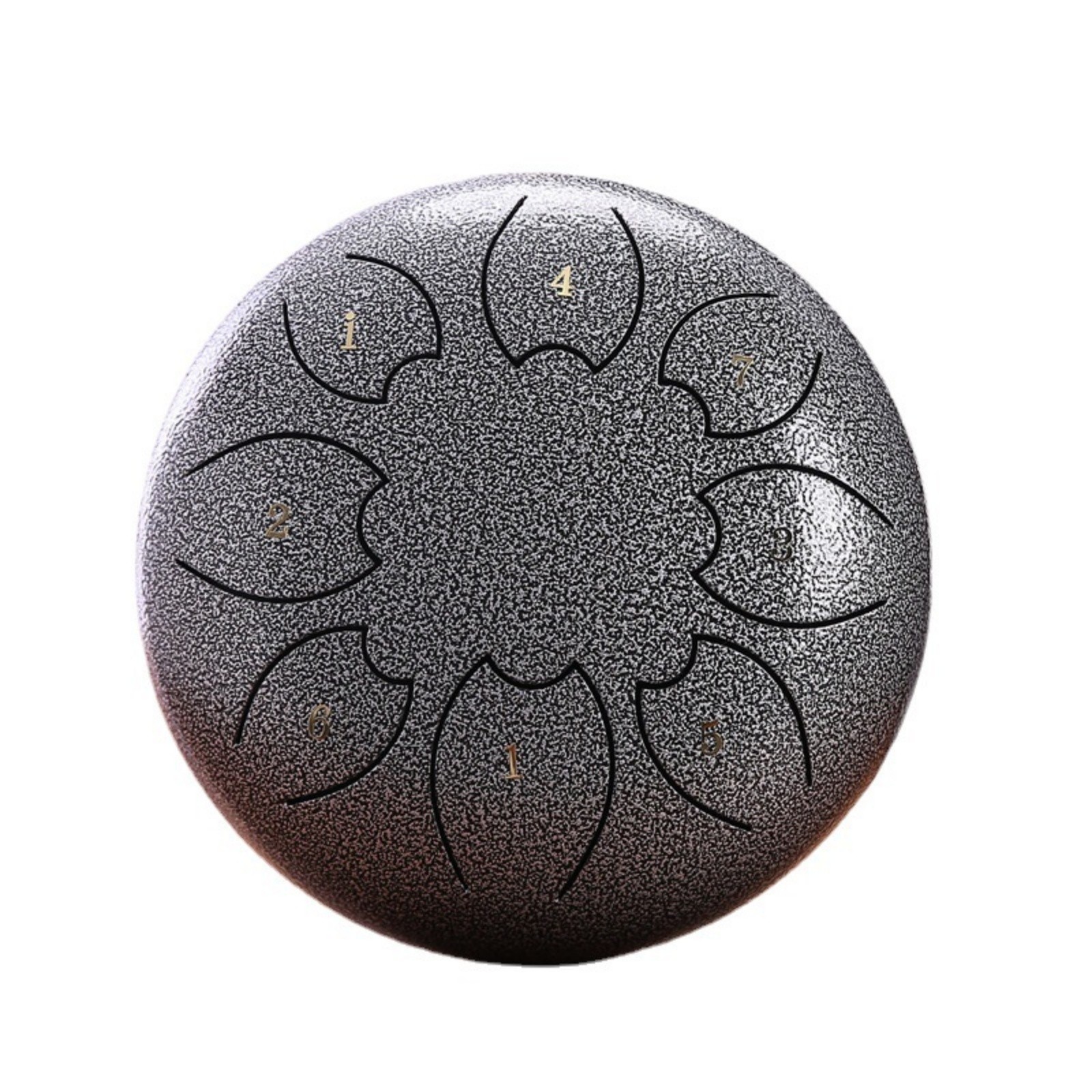 6 Inch 8 Note Steel Tongue Drum Handpan Meditation Percussion Drum