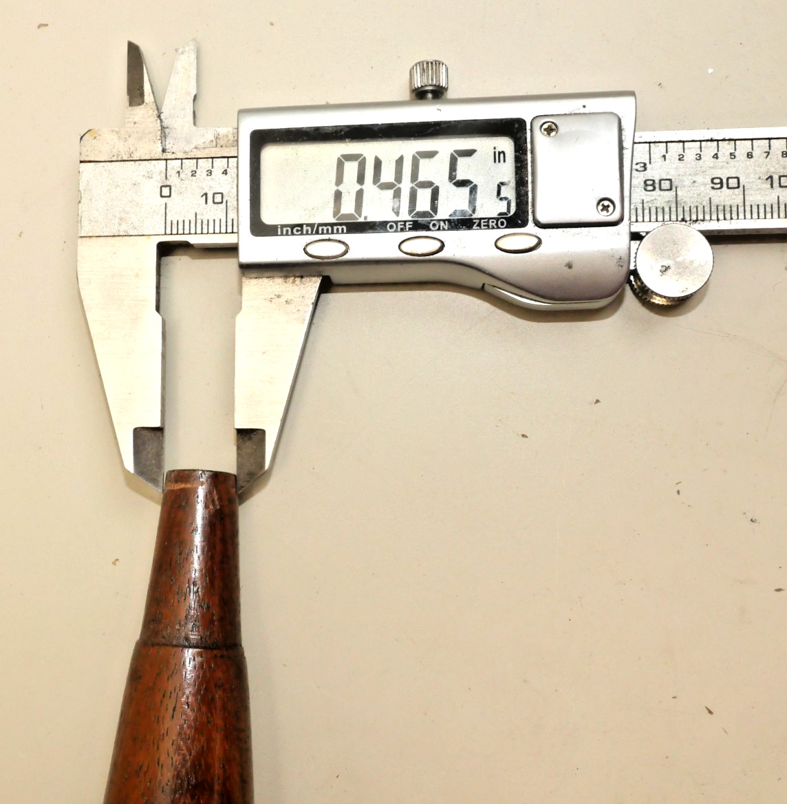 NEW ROSEWOOD SOCKET CHISEL HANDLE FOR TOOL RESTORATION