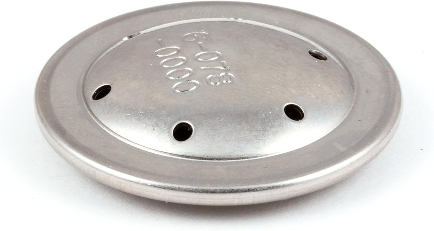 01082.0000 Sprayhead, 6 Hole-Sst (6-078), Silver