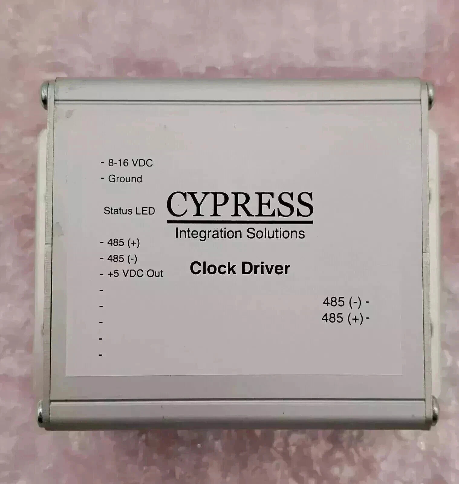 CYPRESS COMPUTER SYSTEM CCX-1360 MERCURY PANEL PROTOCOL CLOCK DRIVER NEW