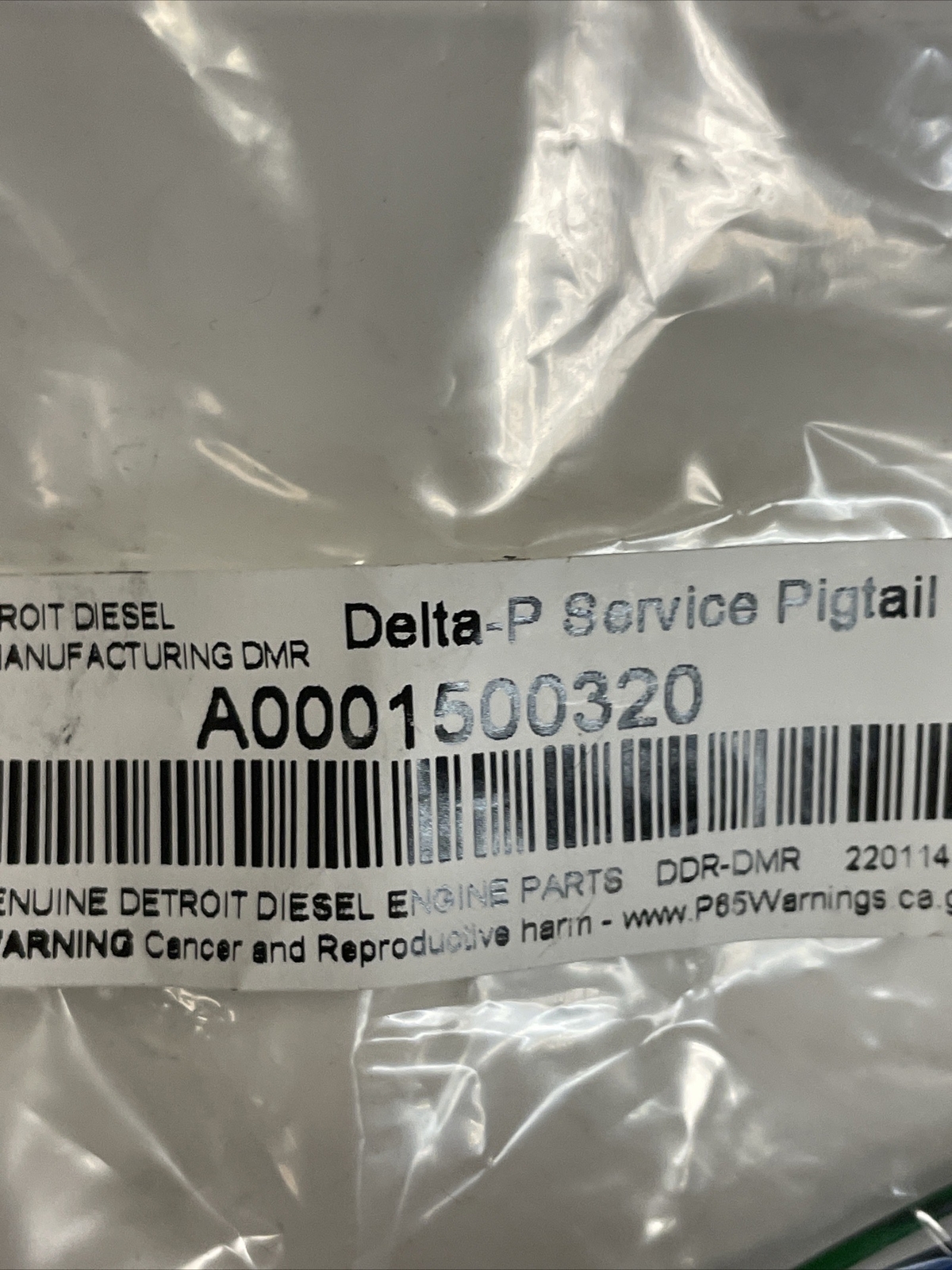 DDE A0001500320 DETROIT WIRING HARNESS - ELECTRONIC ENGINE CONTROL, WIRE