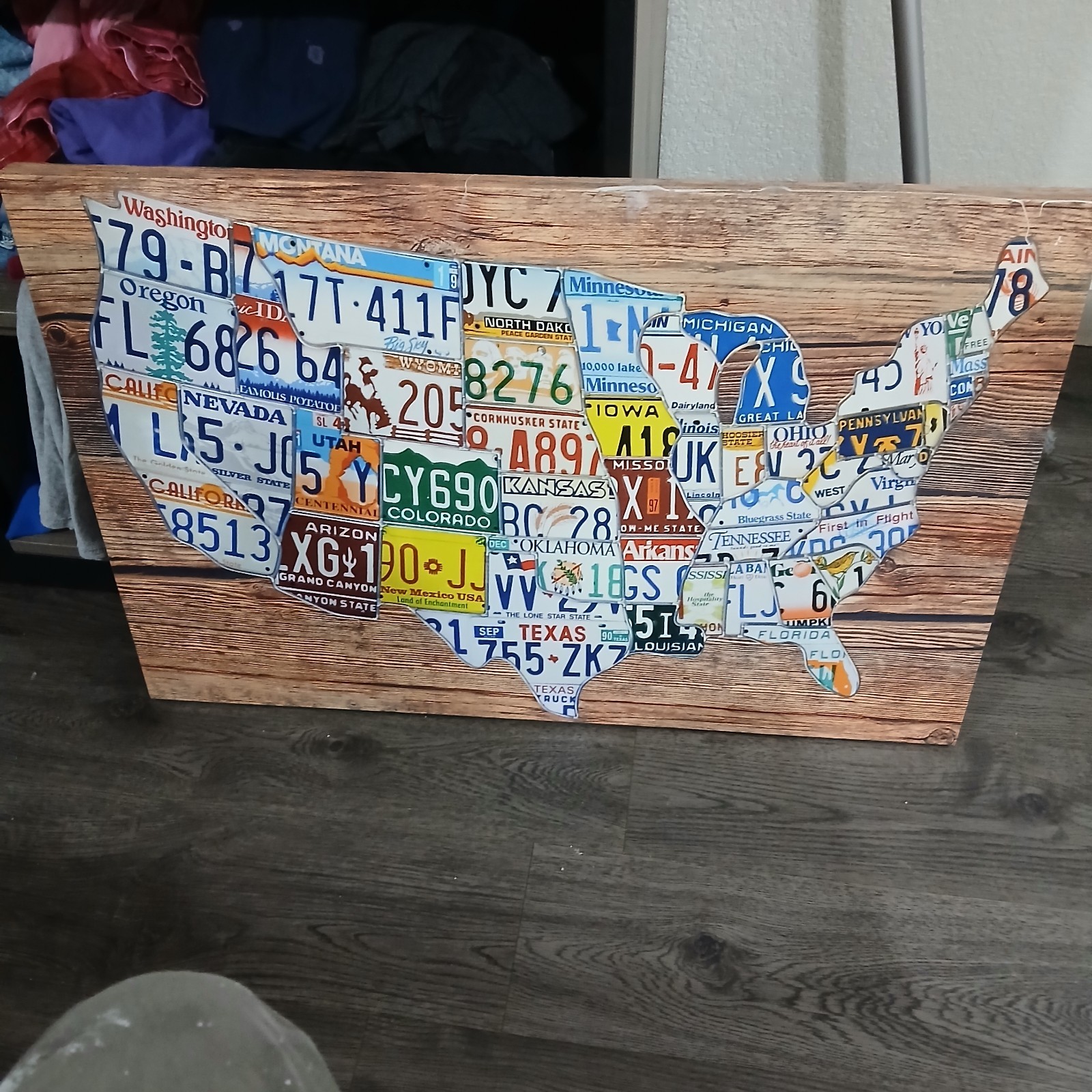 License Plate Map.