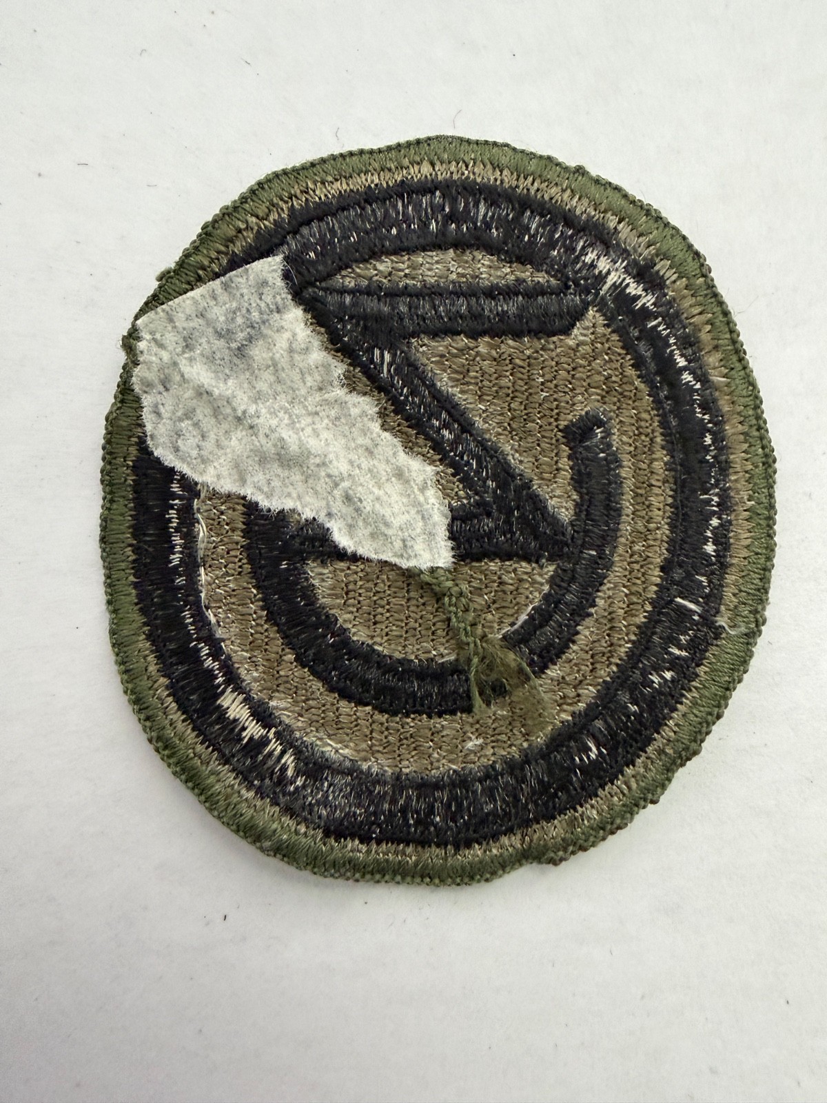 102nd Division Subdued US Army Patch