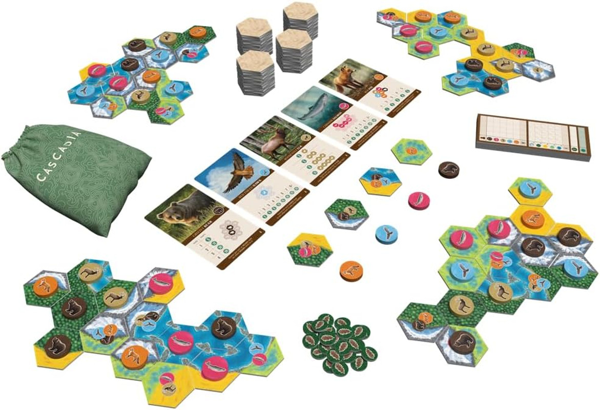 & Flatout Games | Cascadia - Award-Winning Board Game Set in the Pacific Northwe