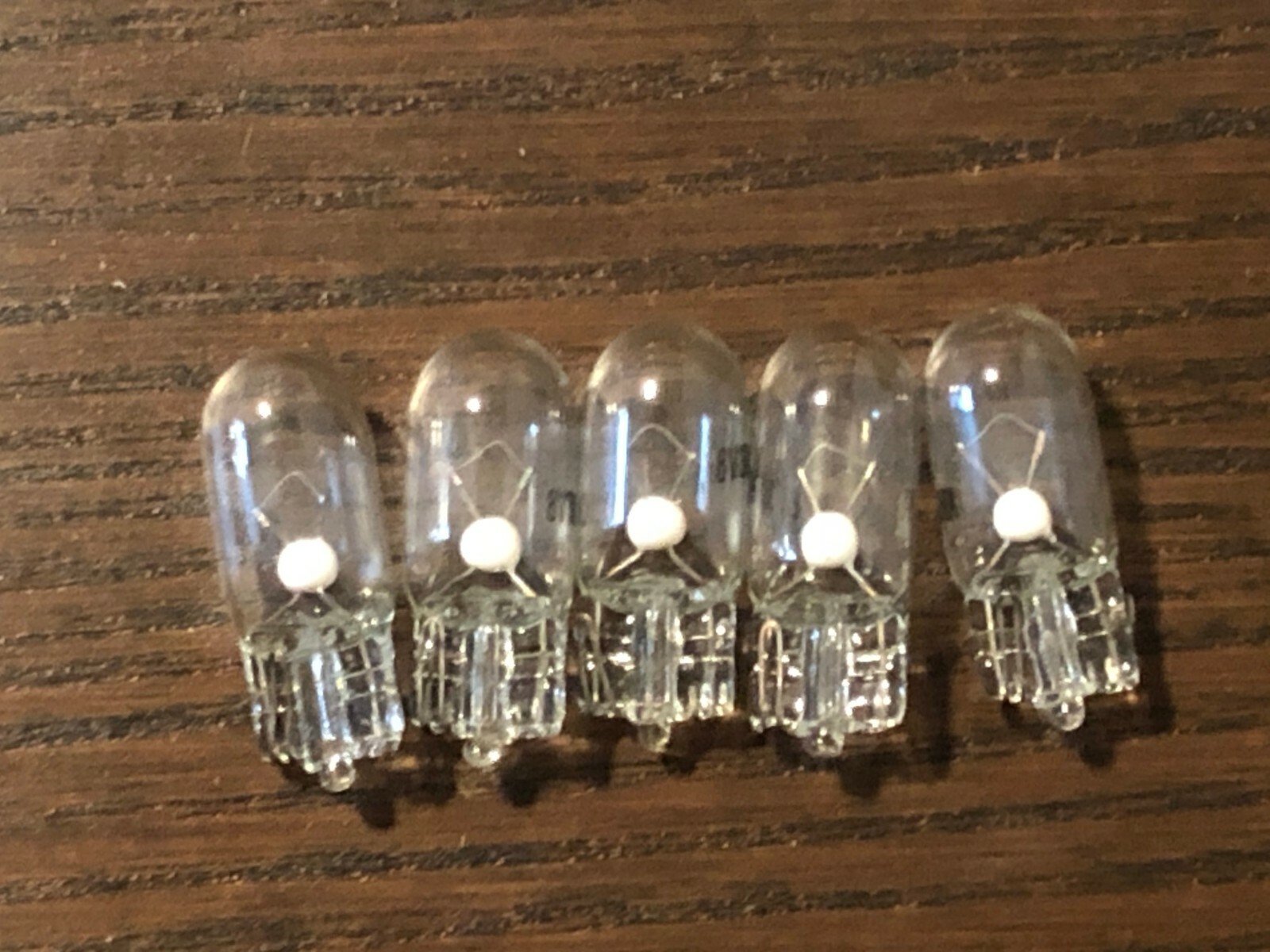 5 New Warm White 8V Wedge Lamp Light Bulbs for Pioneer Project/One Receivers