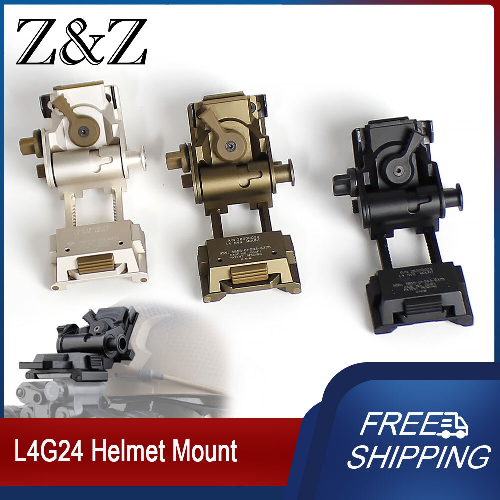 Metal L4 G24 NVG Mount Fast OPS Helmet Parts PVS 15/18 Night Vision Goggles Arms