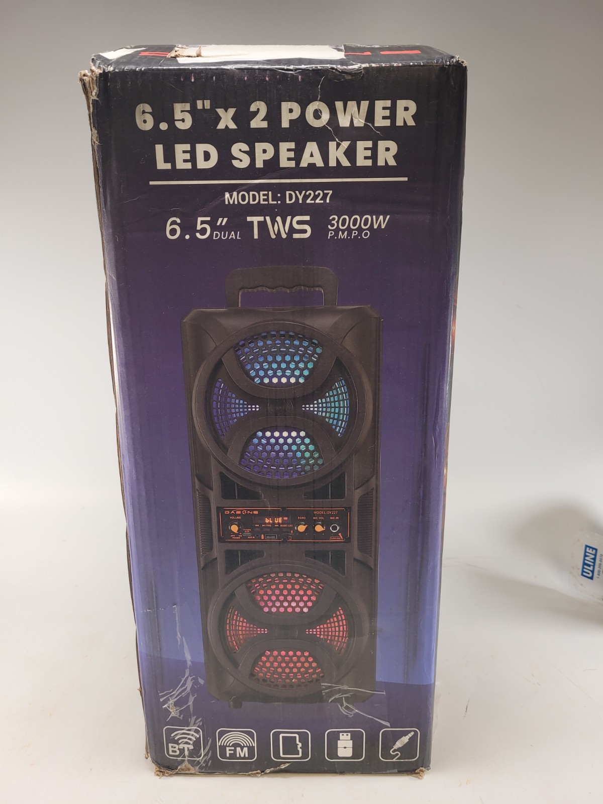 Dazone Portable Bazooka Bluetooth Speaker Woofer Heavy Bass Sound System DY227
