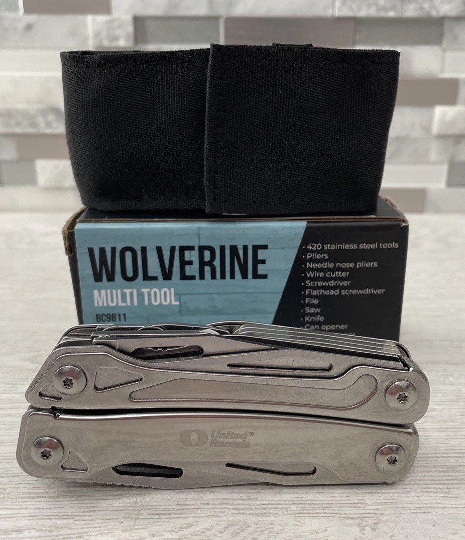 Basecamp Wolverine Multi Tool 11 In 1 Stainless Steel BC9811 BRANDED Unit