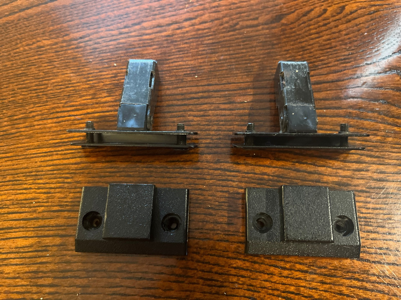 TECHNICS SL1200 MKII TURNTABLE RECORD PLAYER DUST COVER LID HINGES AND MOUNTS