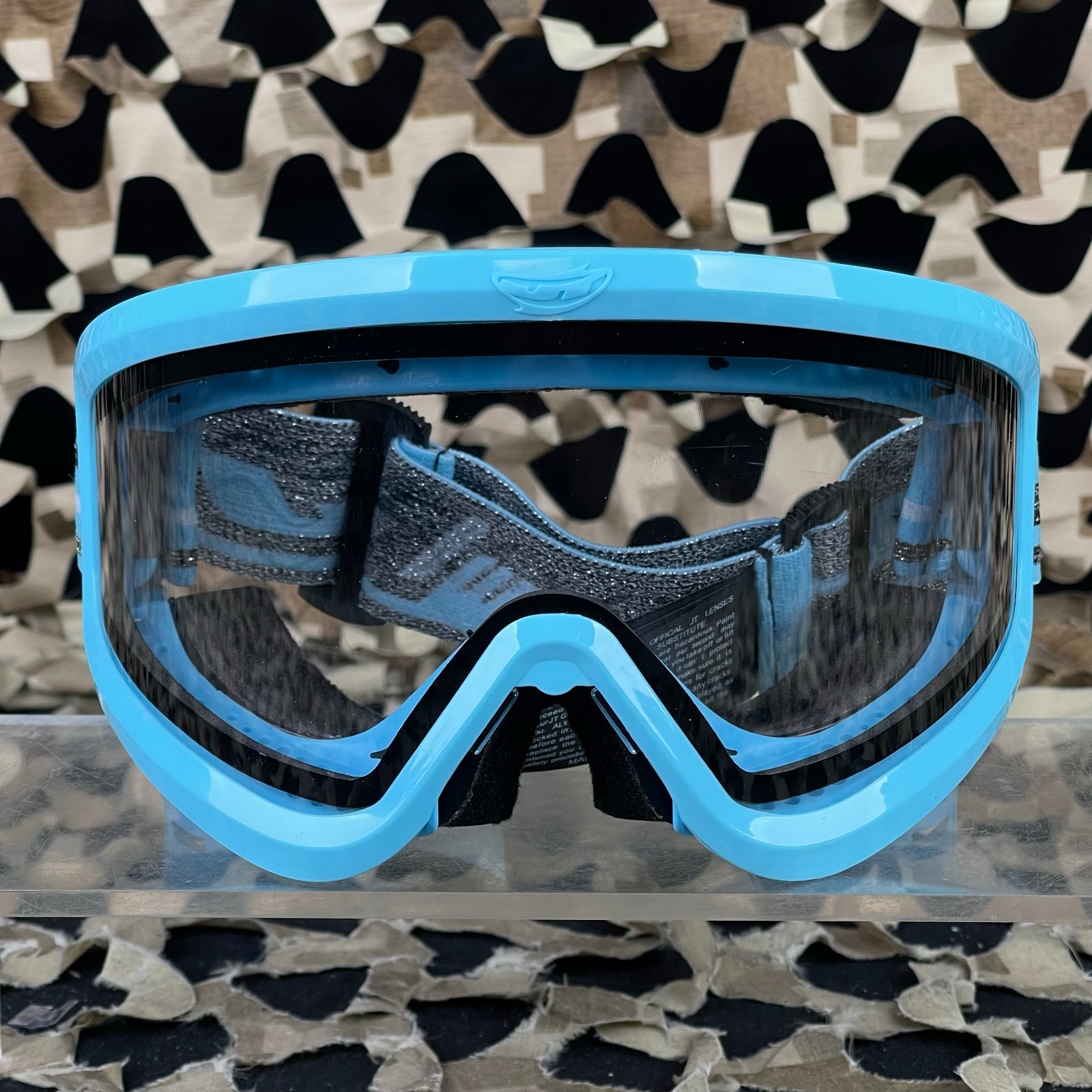 NEW JT ProFlex QLS Goggle Frame w/ Lens & Strap - Carolina Blue
