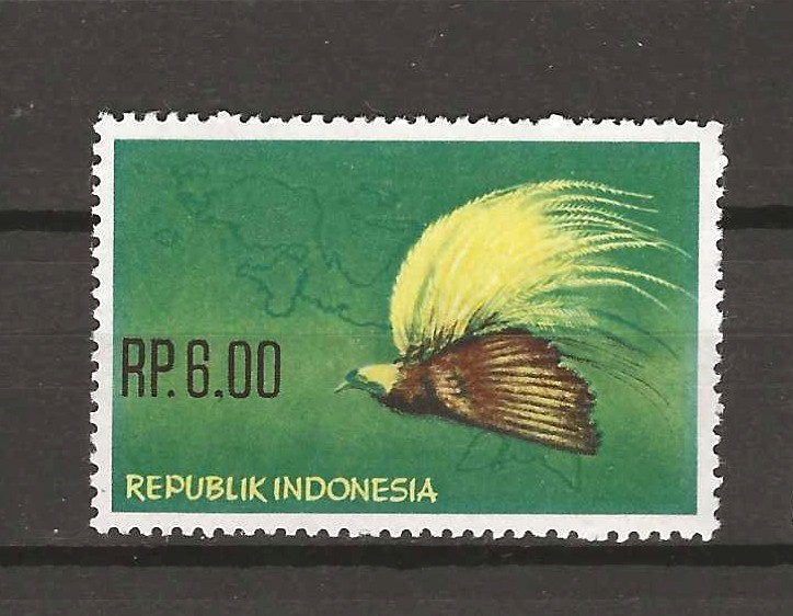 Indonesia 1963  birds  MH (s153)