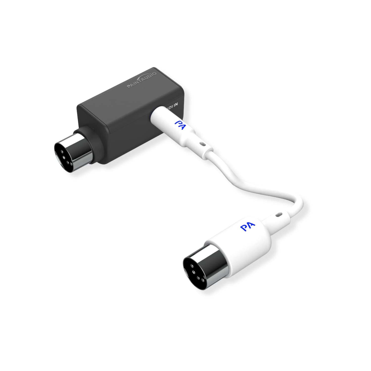 Paint Audio Wireless MIDI Adapter, MIDI Mate Ultra Low Latency Adapter for Synth