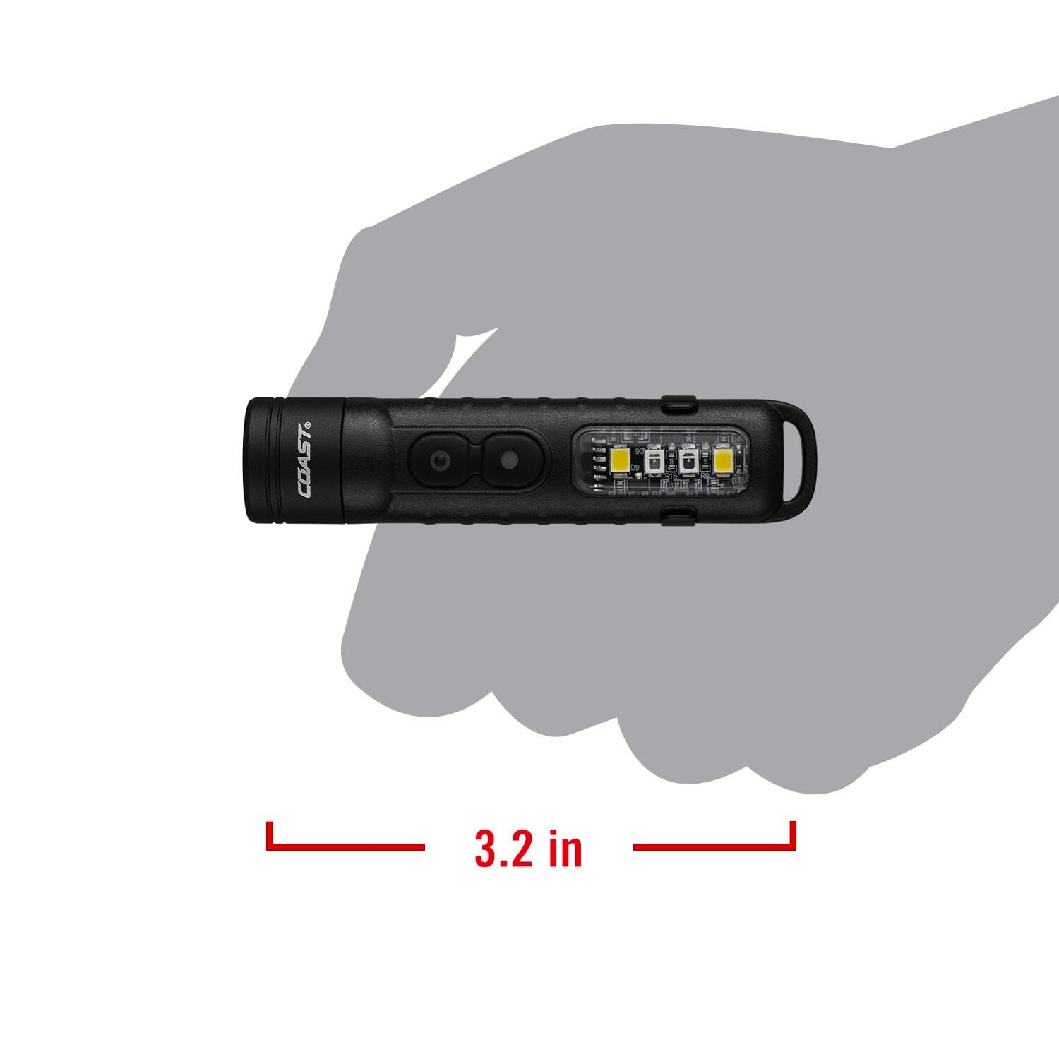 Coast 31126 KL30R Rechargeable Mini Light w/ UV