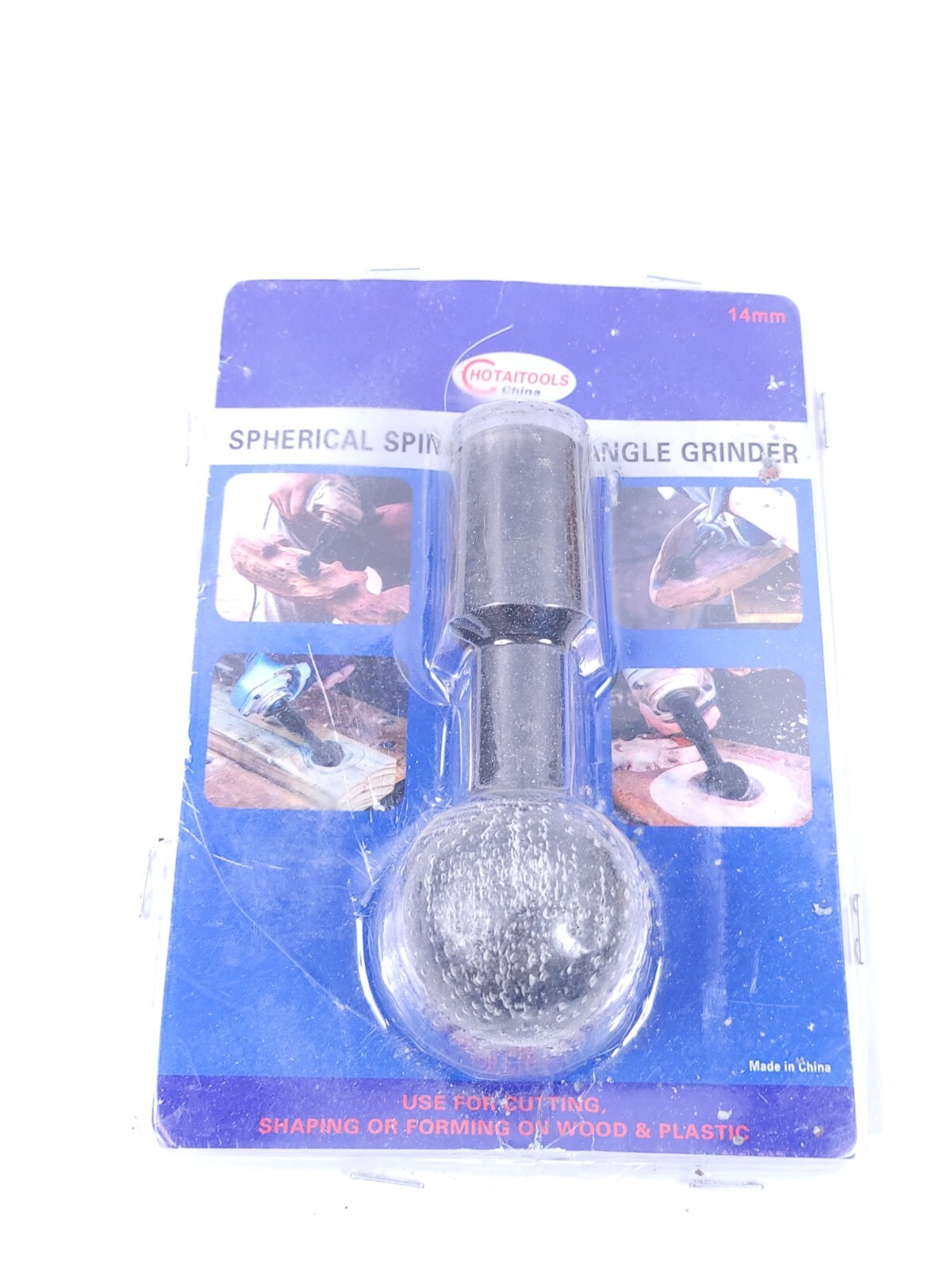 CHOTAITOOLS 14MM Ball Spherical Spindle For Angle Carving Grinder