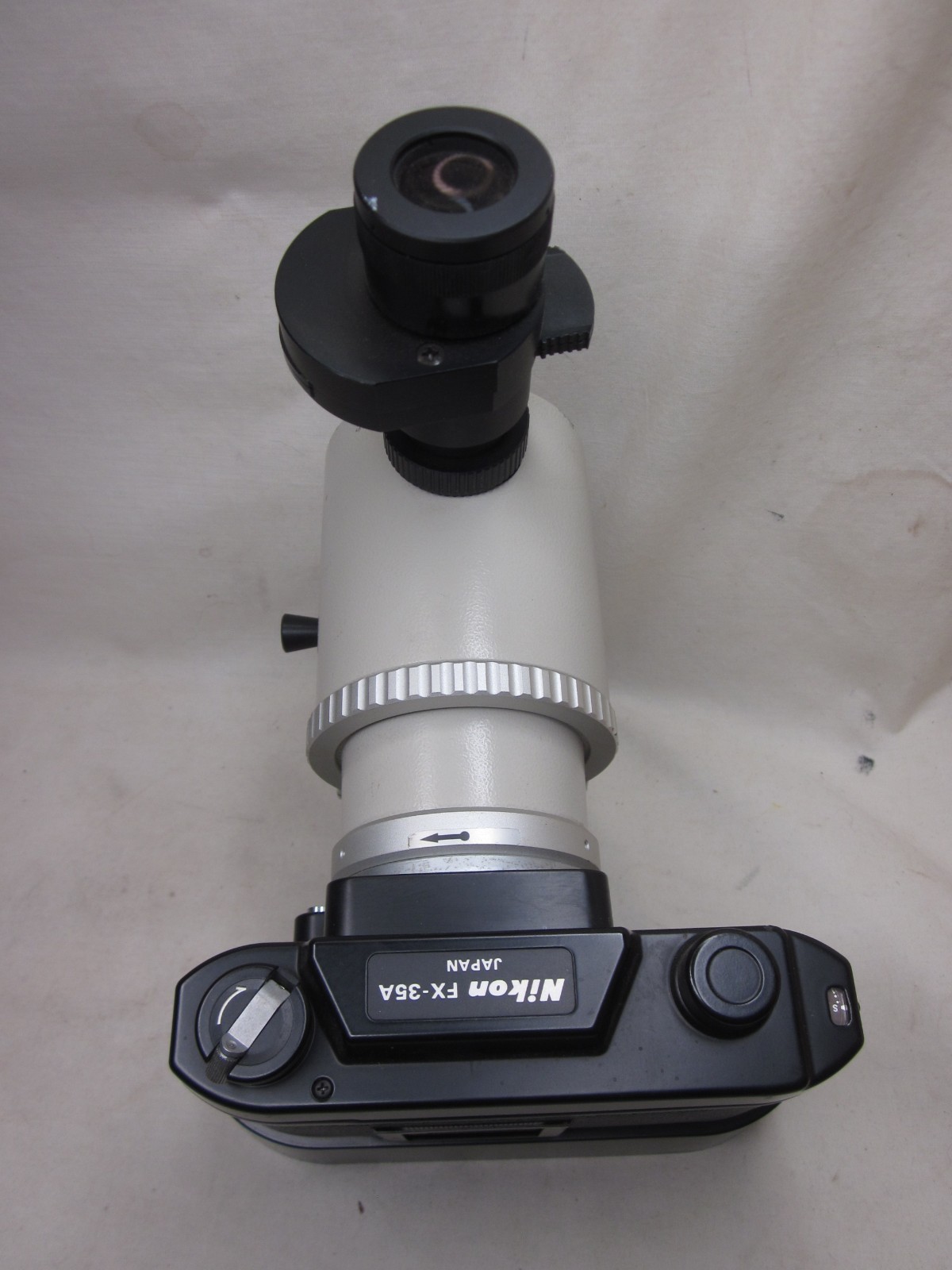 vintage Nikon UFX - II 35A FX microscope camera lens module assembly *untested