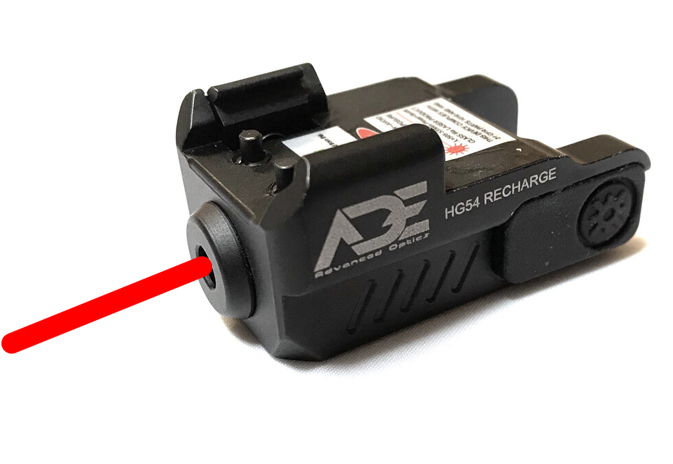 ADE Rechargeable RED Laser For Springfield HELLCAT MICRO-COMPACT 9MM Pistol