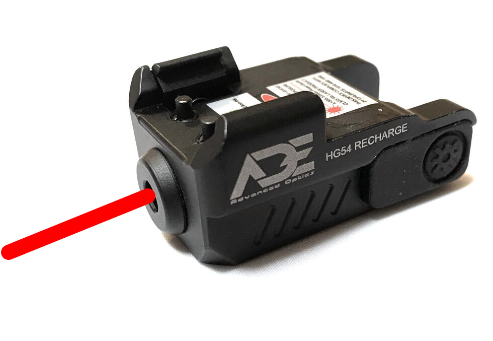 HR54C Rechargeable RED Laser Taurus TH9c TH9,Glock 43 MOS, Glock 48 MOS Pistol
