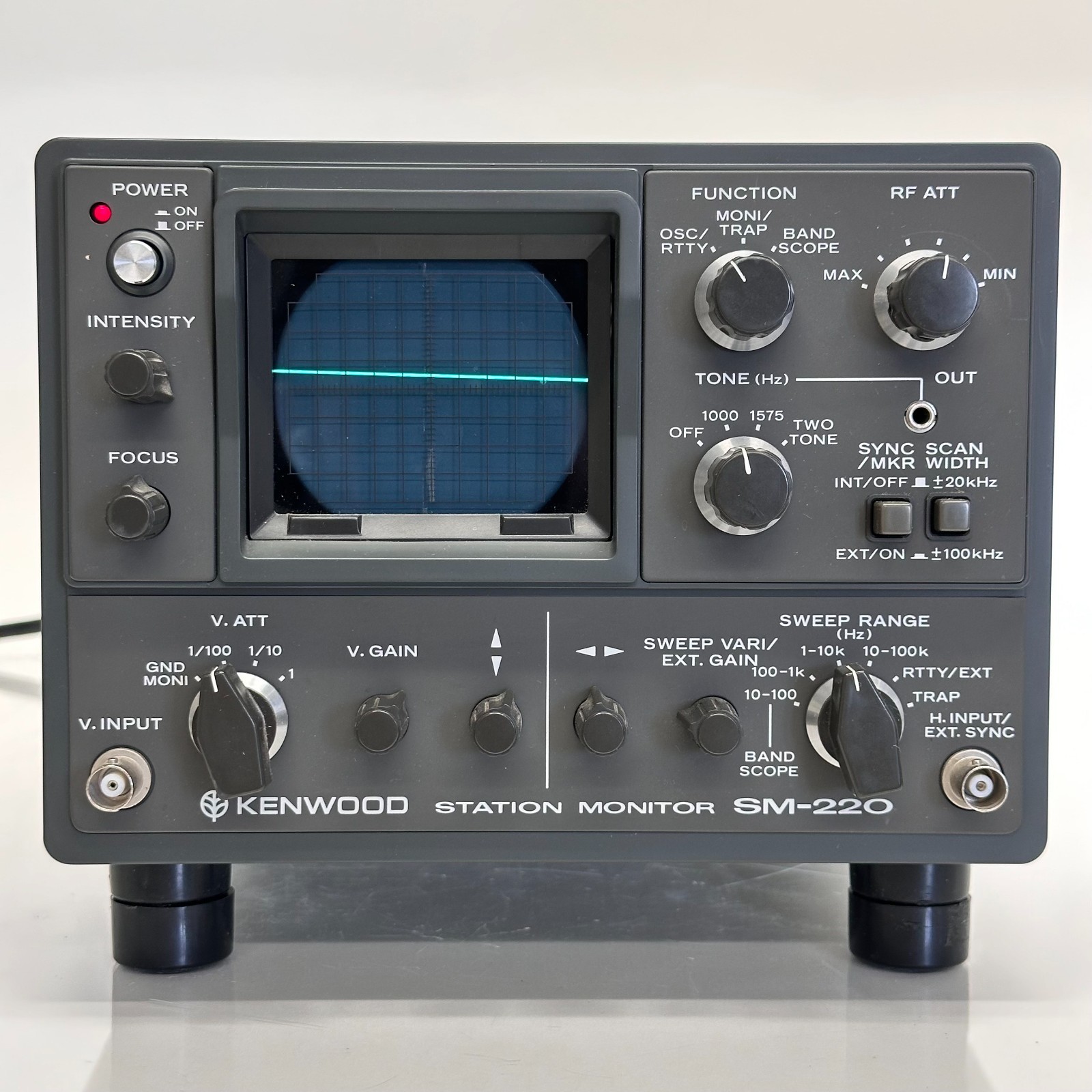 Kenwood SM-220 Ham Radio Station Monitor w/ BS-8 Panadapter Option