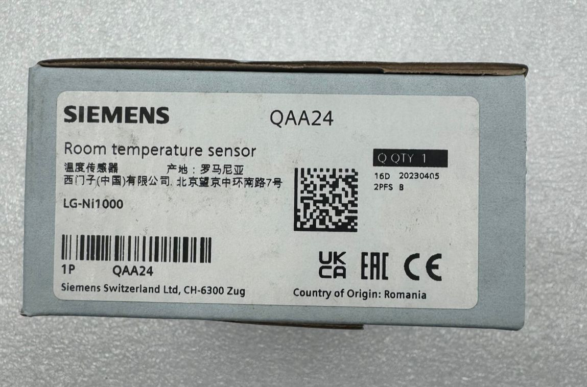 SIEMENS QAA24 ROOM TEMPERTURE SENSOR (5pieces in1 lot)