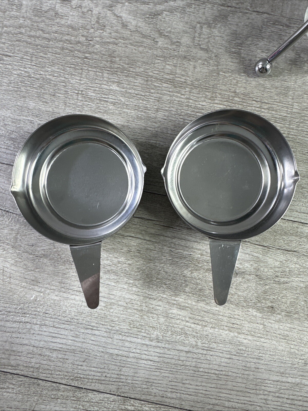 Thunder Group 5 Piece Stainless Steel Butter Melter Set