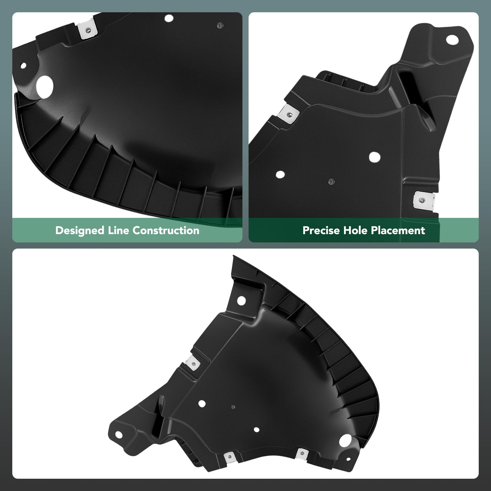 Front Left LH Lower Engine Splash Shield for Mercedes-Benz W213 E300 E350 E400