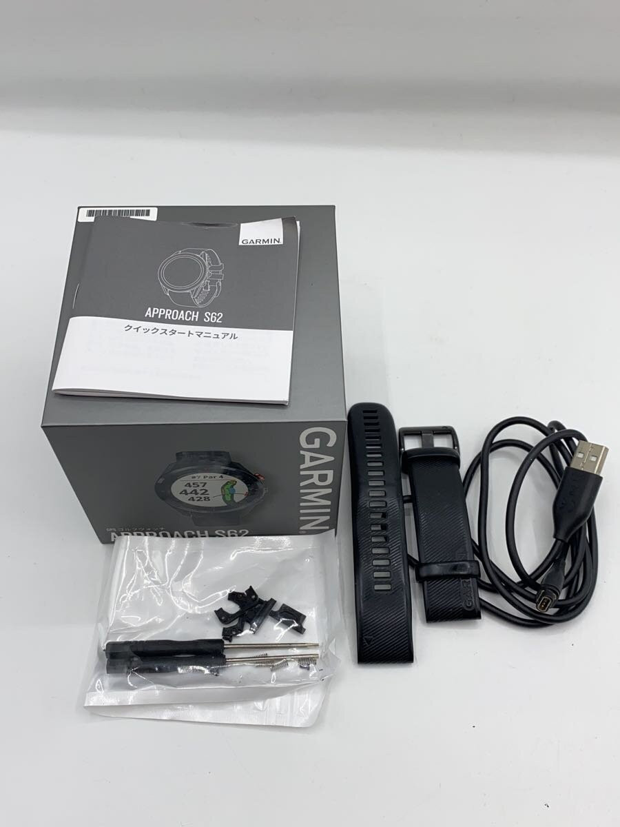 Garmin Approach S62 Black GPS Golf Smartwatch Virtual Caddie Heart Rate Watch