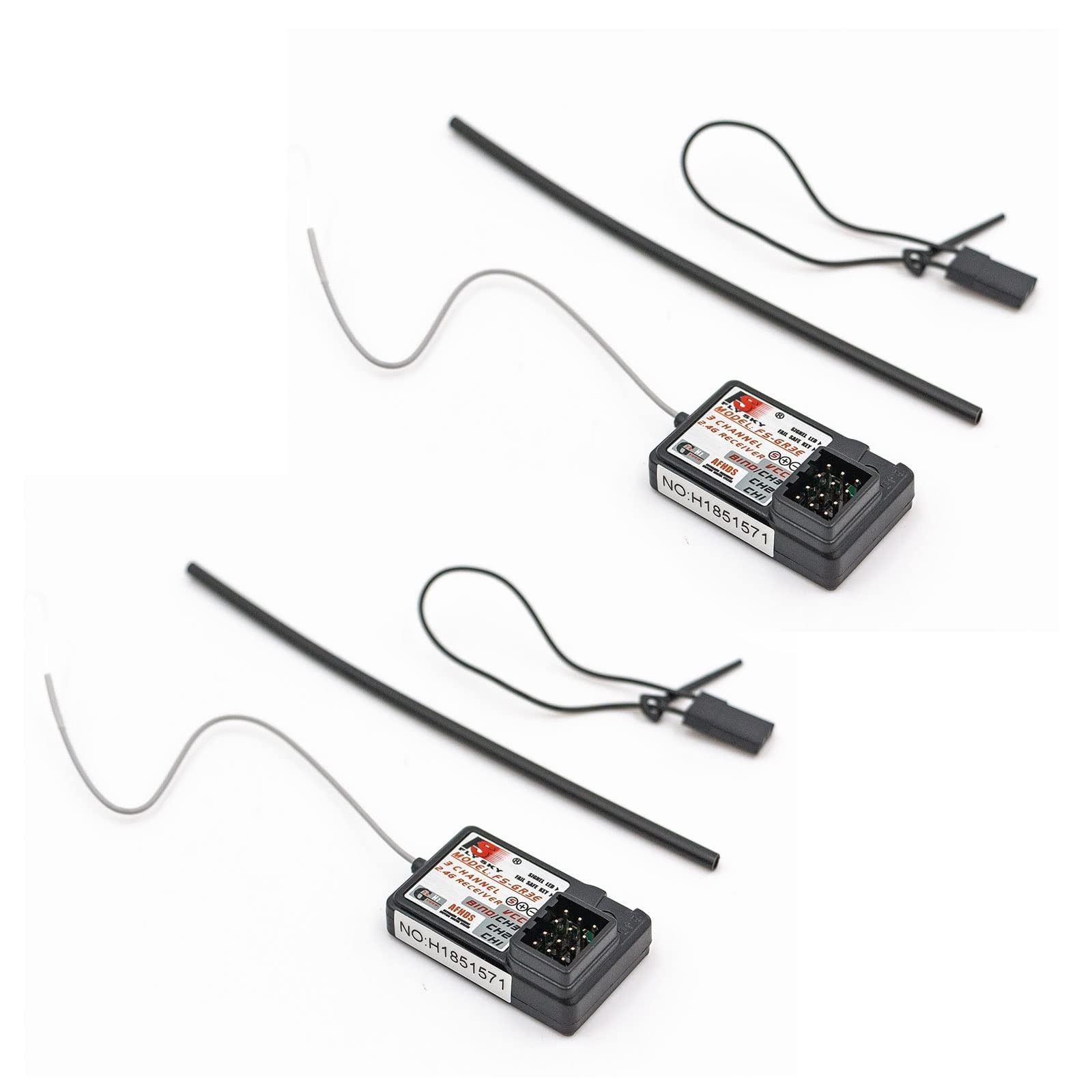 Flysky FS-GR3E Receiver AFHDS Long Range 3CH 2.4GHz Surface Receiver for FS-G...