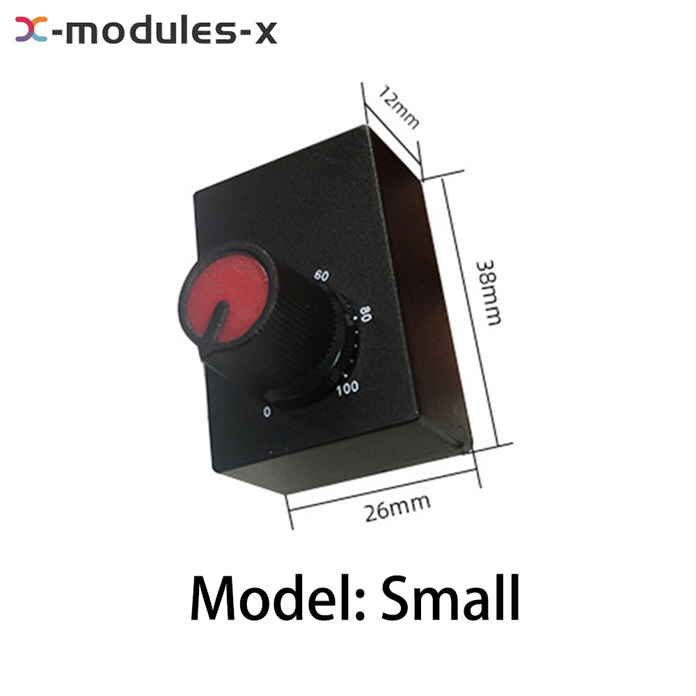 DC0-10V 1-10V Knob Dimmer 0-100% Scale Electronic Potentiometer for Dimmable LED