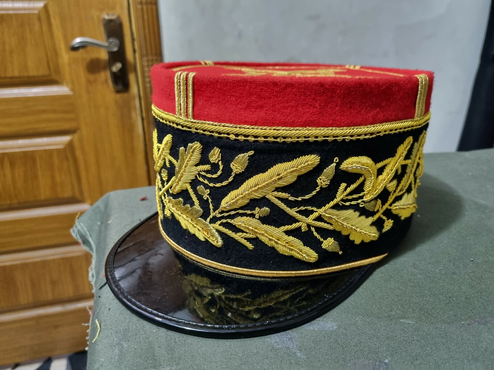 WW1Inspector general of the army Postal service Kepi