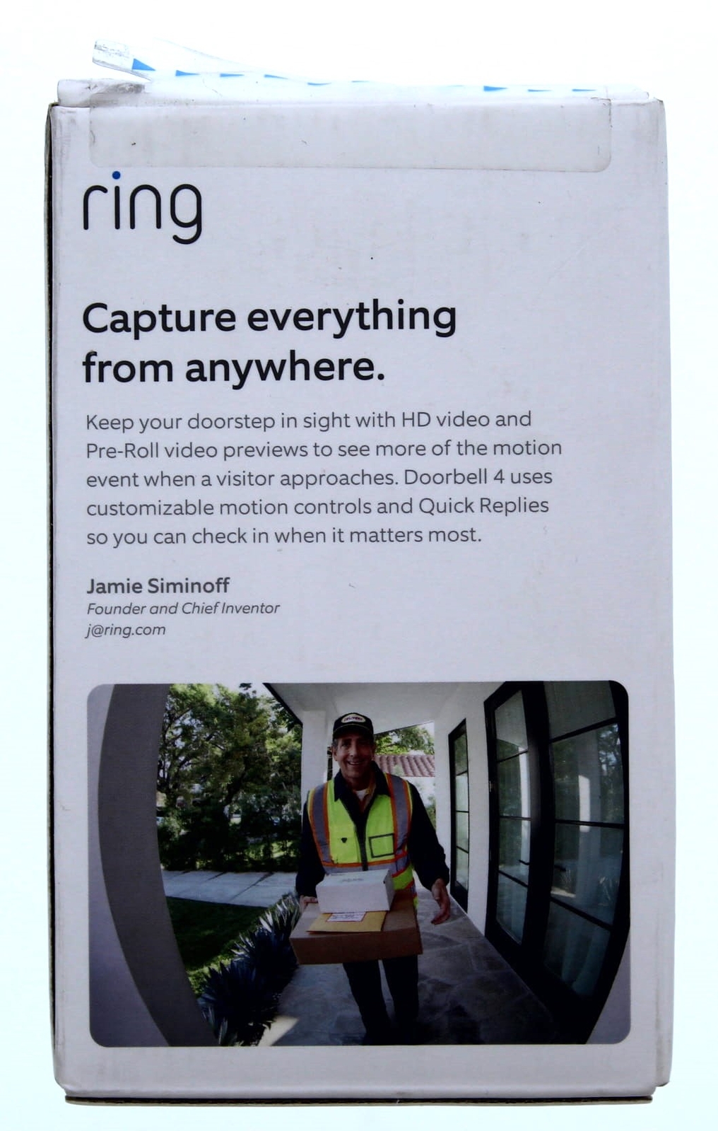 Ring Doorbell 4 (Satin Nickel)