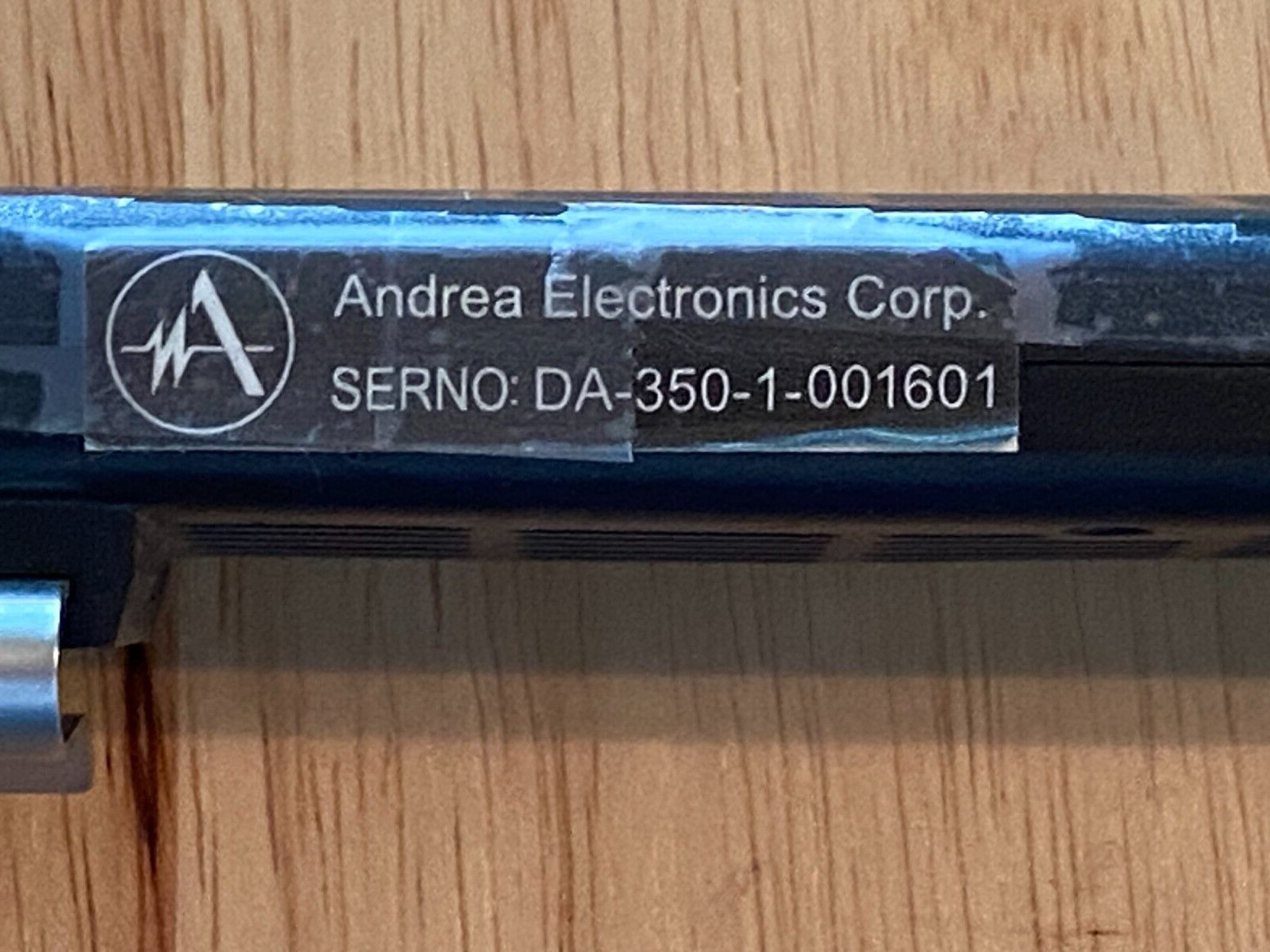 Andrea Electronics DA-350 Auto Array Linear Microphone Digital