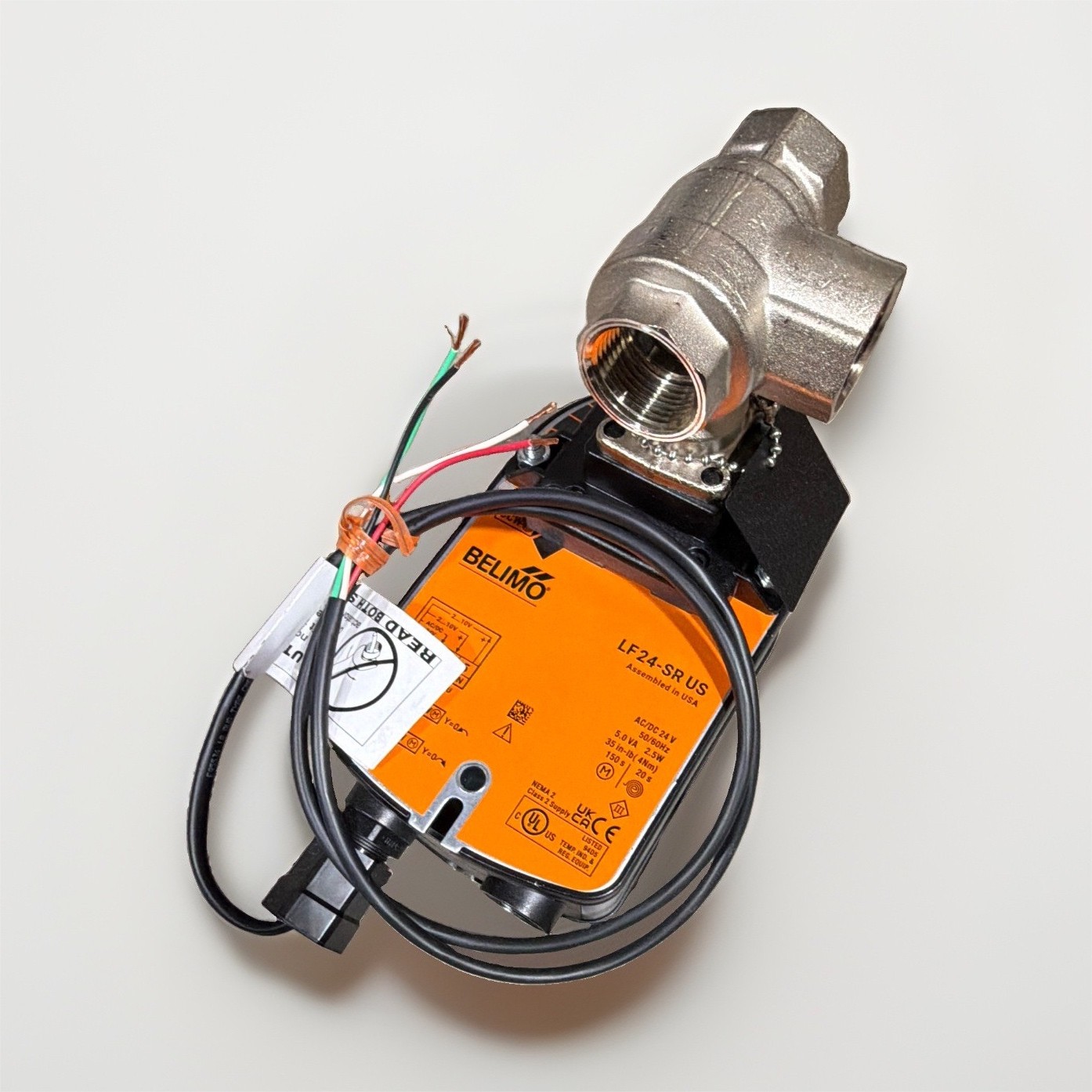 Belimo LF24-SR US HVAC Damper Actuator, 24V, MPN LF24-SR US B320 #223/1