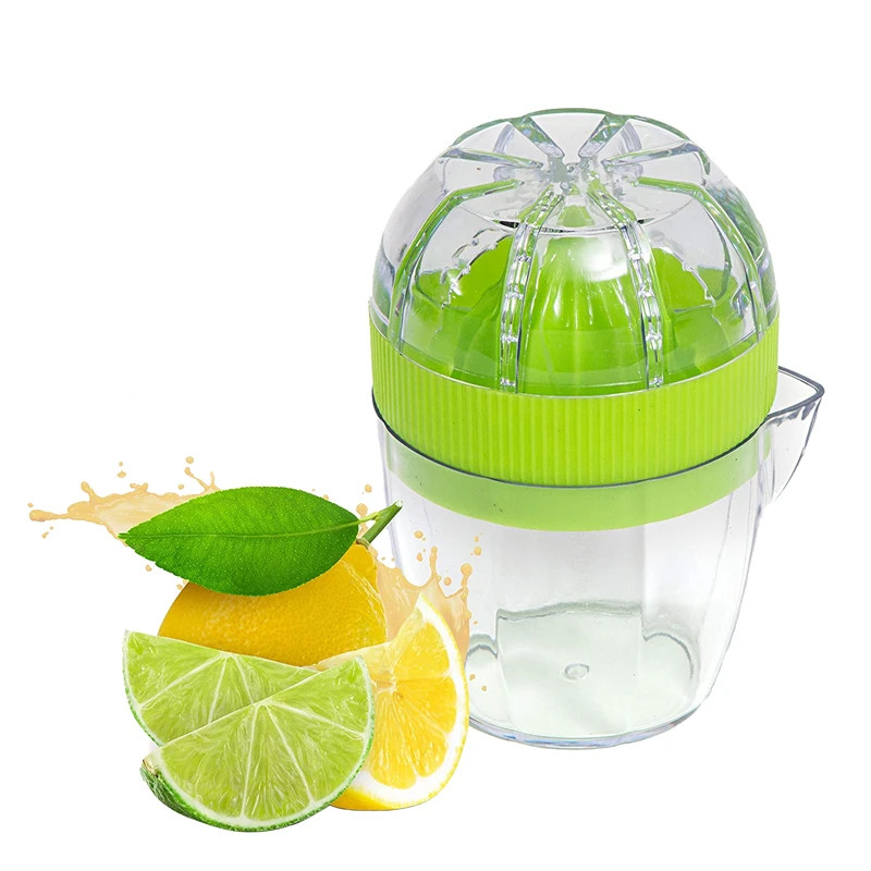 Lemon Squeezer with Lid Plastic Manual Lemon Juicer Orange Press Cup Citrus Sque
