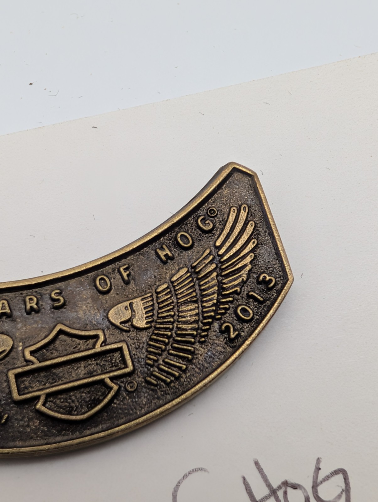 Harley Davidson HOG 30th Anniversary 1983-2013 Patch & Lapel Pin Set