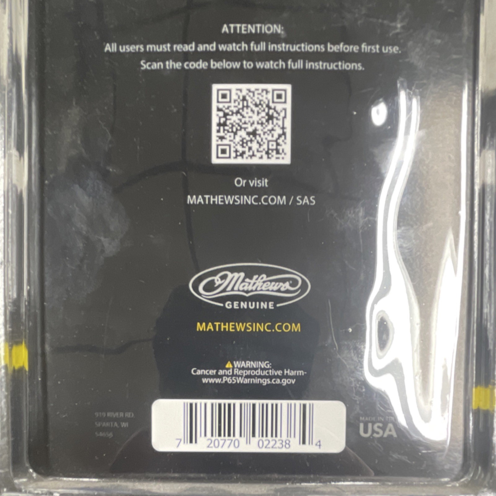 Mathews Stay Afield System Emergency Bow Kit for V3X 29 Compound