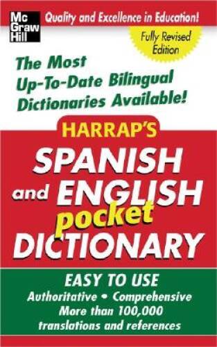 Harrap's Spanish and English Pocket Dictionary (Harrap's Dictionaries) - GOOD