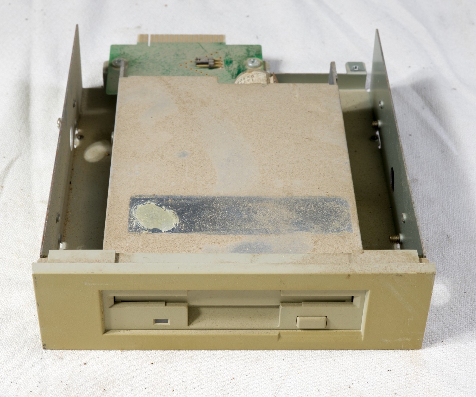 Vintage Teac FD-235HF 3.5" 1.44MB high density floppy drive + 5.25" adapter 8812