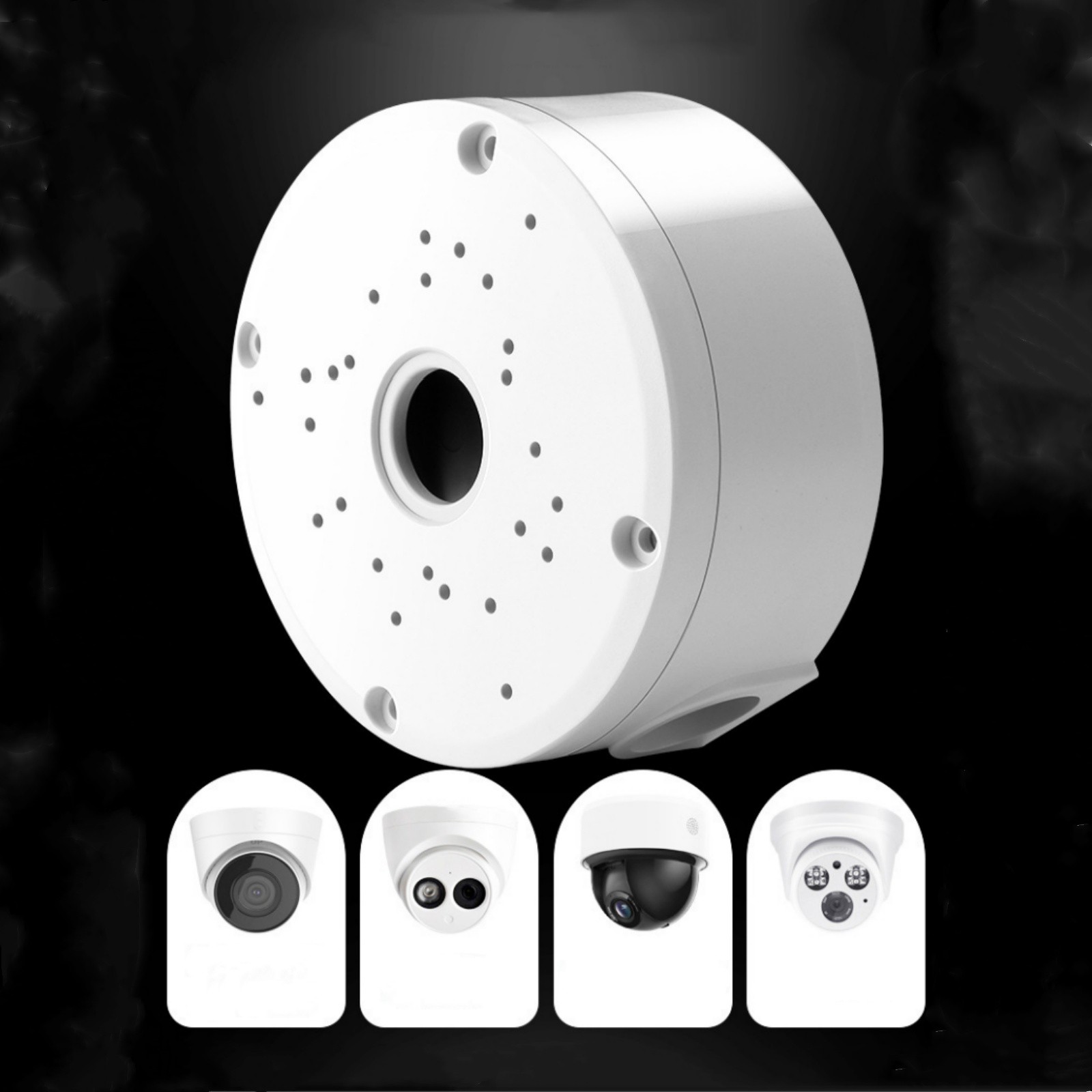 Waterproof Junction PC Box CCTV Bullet Dome Camera Wall Mount Bracket