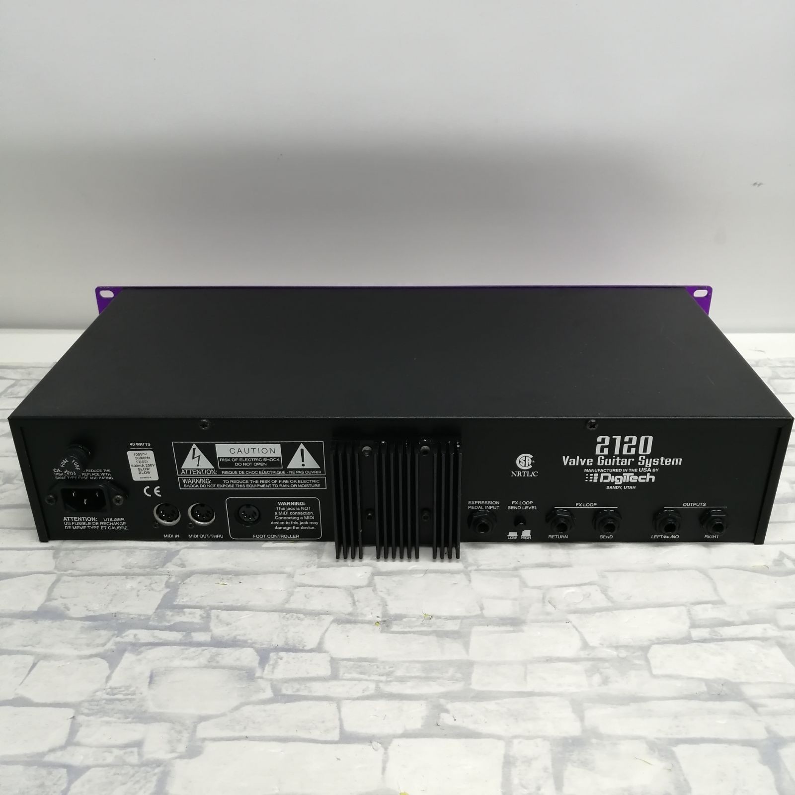 Digitech Preamp GSP2120 M2265-hrvry With Defect