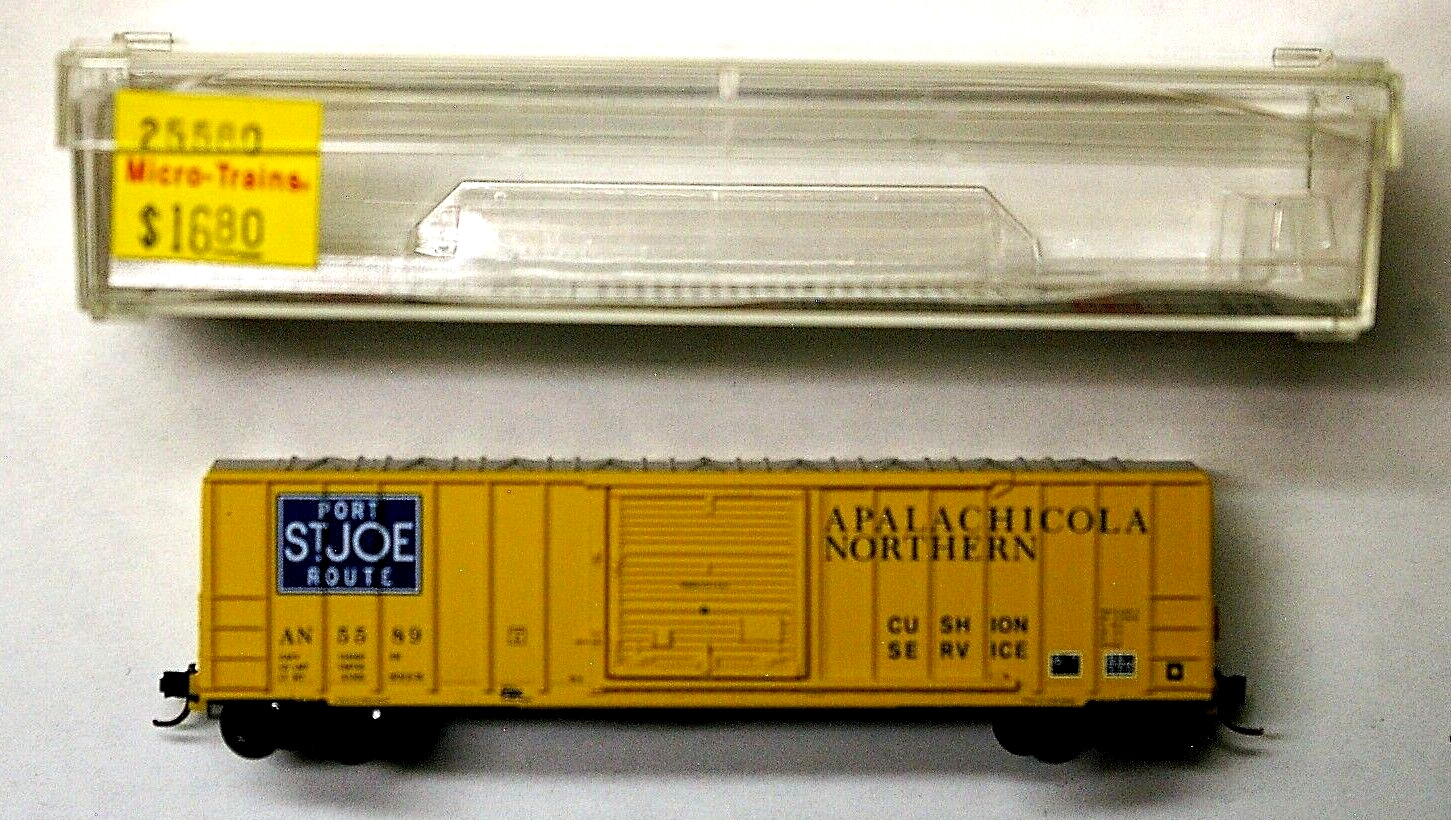 MTL Micro-Trains 25580 Apalachicola Northern AN 5589 50 foot single door boxcar