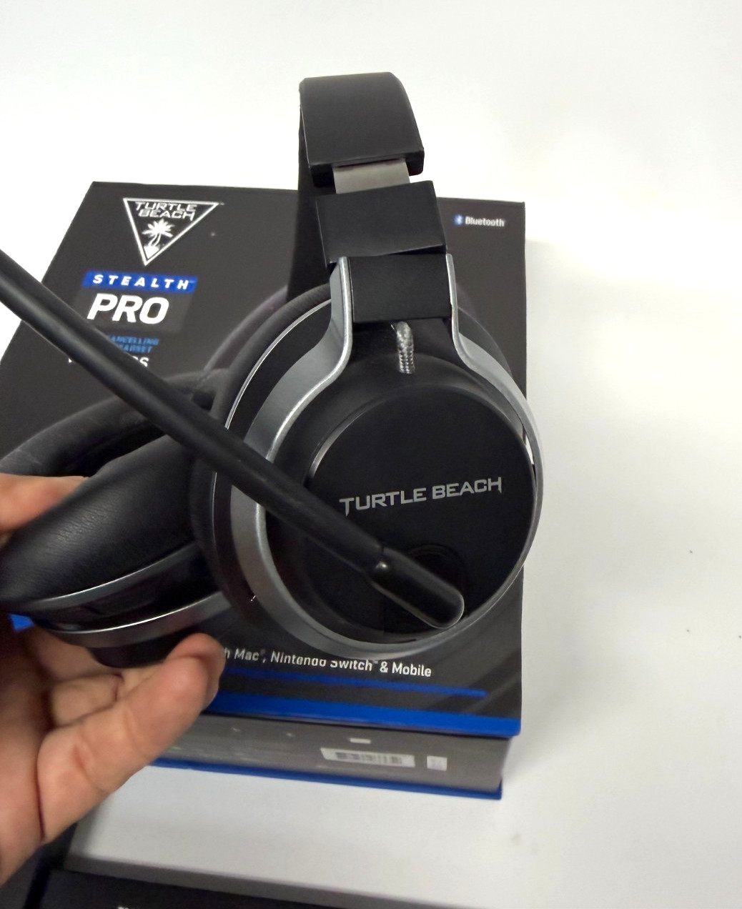 Turtle Beach Stealth Pro Wireless Noise-Cancelling Headset Black PS5 PS4 PC