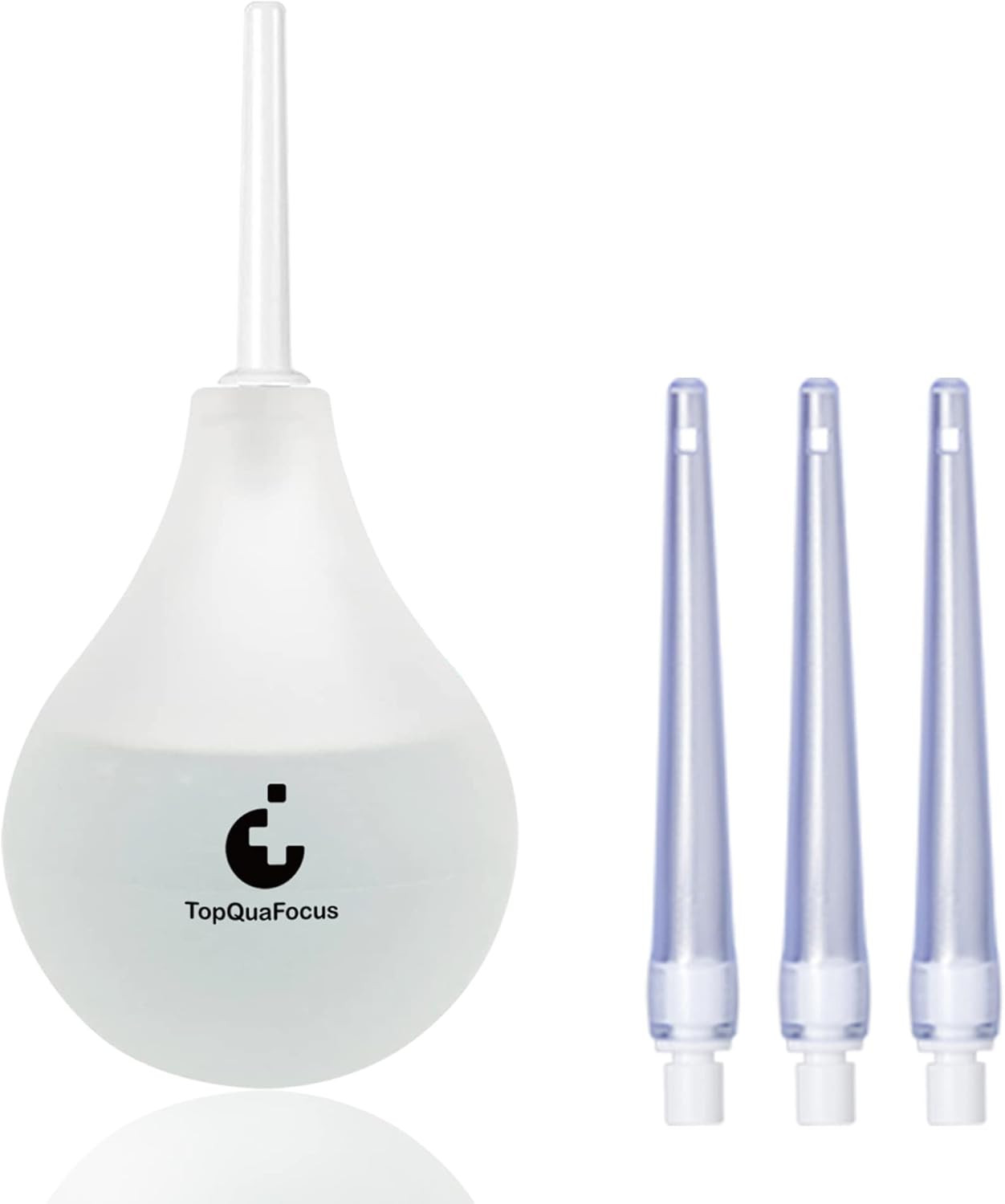 Topquafocus 8Oz Enema Kit - Anal and Vaginal Douche for Men, Flushing System wit
