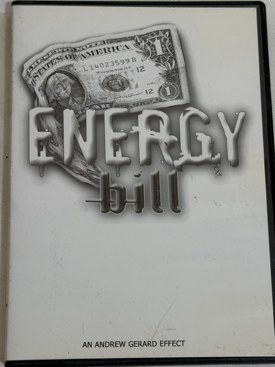 Andrew Gerard ENERGY Bill Magic Trick DVD Master Magic Media