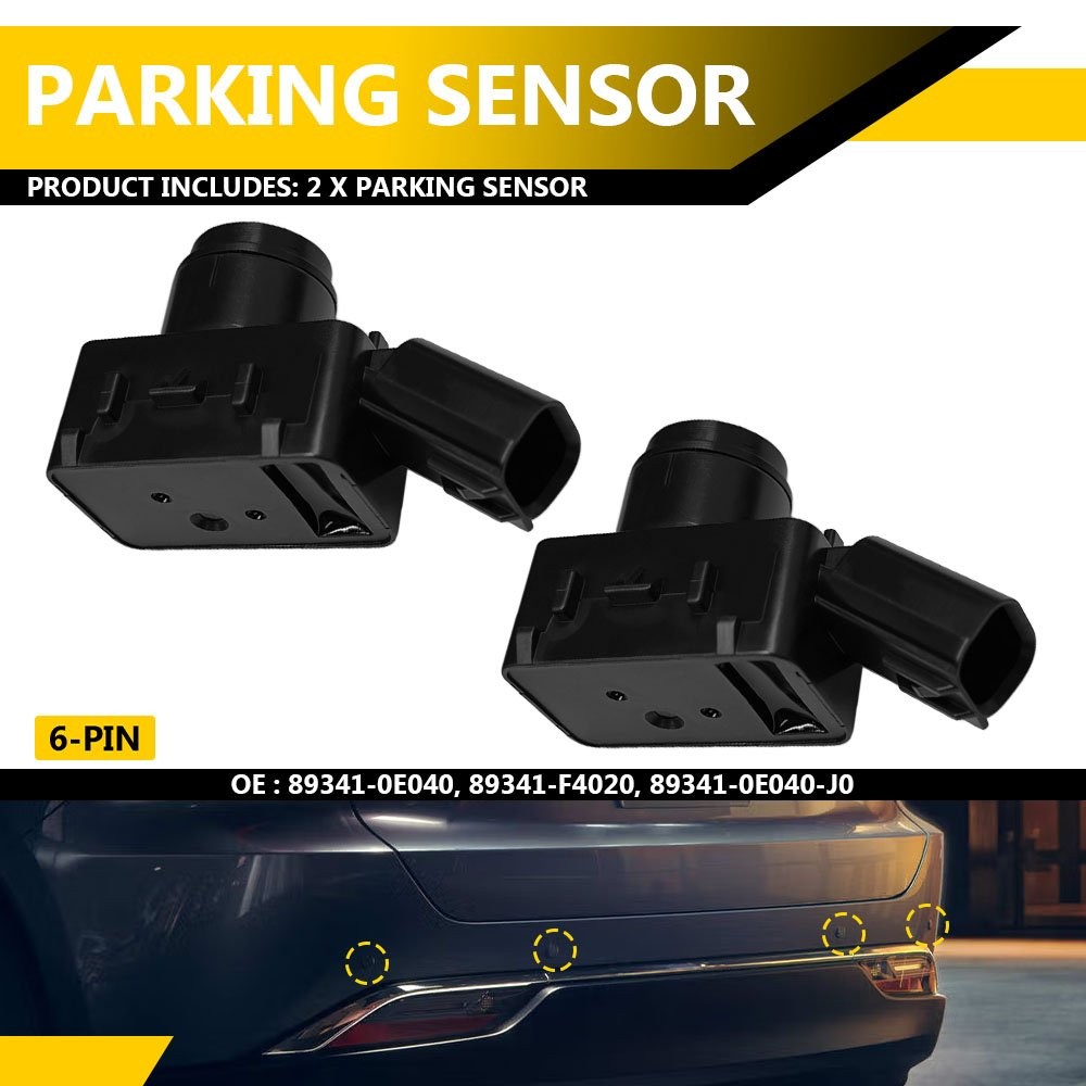 2X Bumper Parking Sensor For 2024-25 Lexus TX350 Grand Highlander 89341-K0060-B9