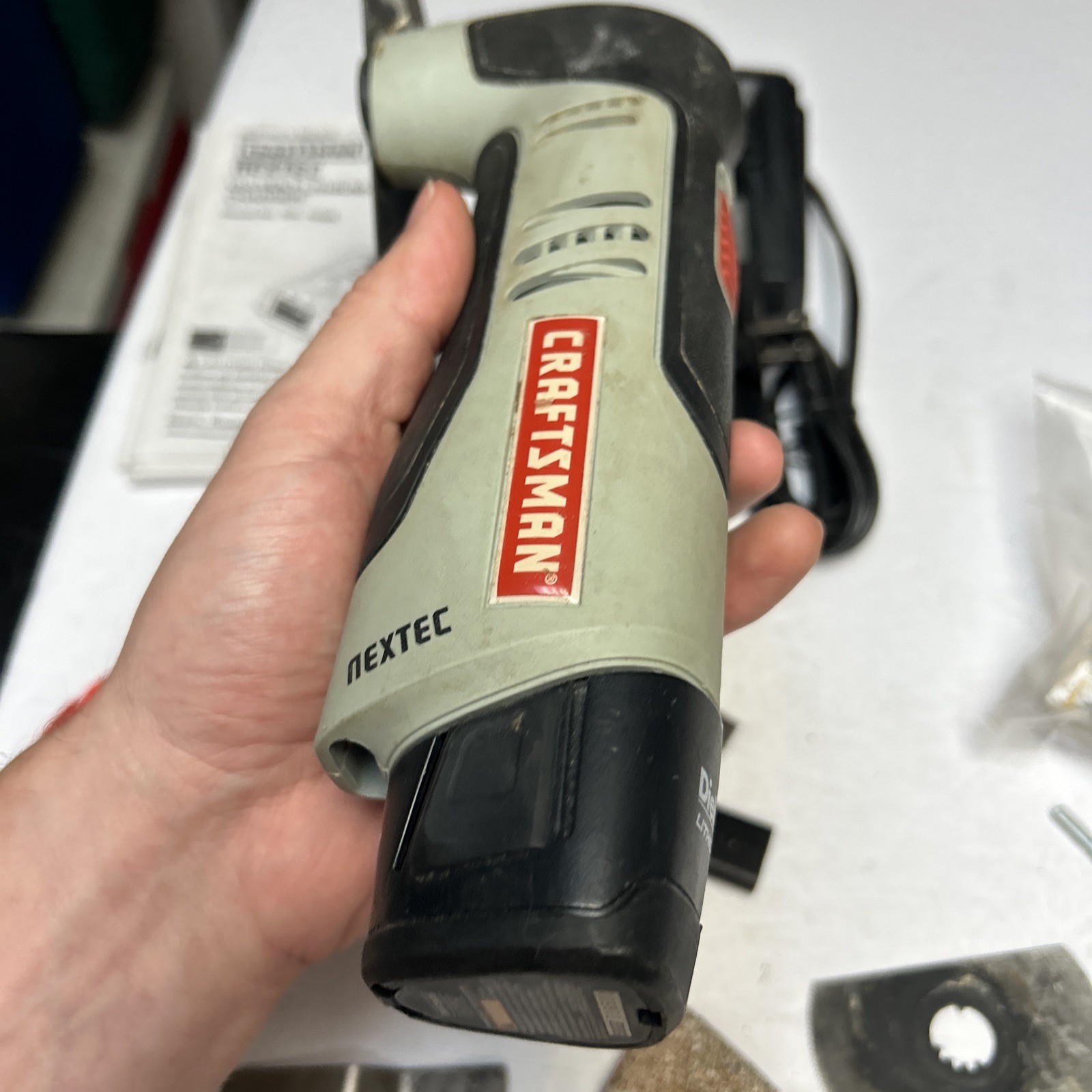 Craftsman Nextec 12 Volt Compact Multi-Tool Charger Battery Accessories