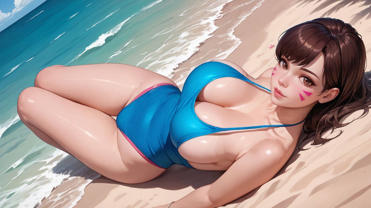D.VA Bikini  Overwatch PAPER POSTER  Cover For Fan Gift 2025 Ver 8