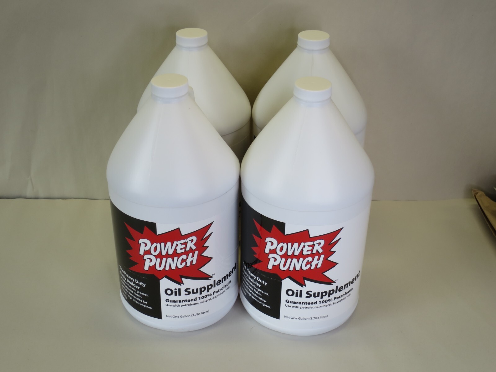 Power Punch PA300 Oil Supplement 1-Gal Jug Case of 4