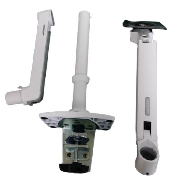 Ergotron LX Premium Single Monitor Desk Mount Up to 34 inches, 7-25lbs, White