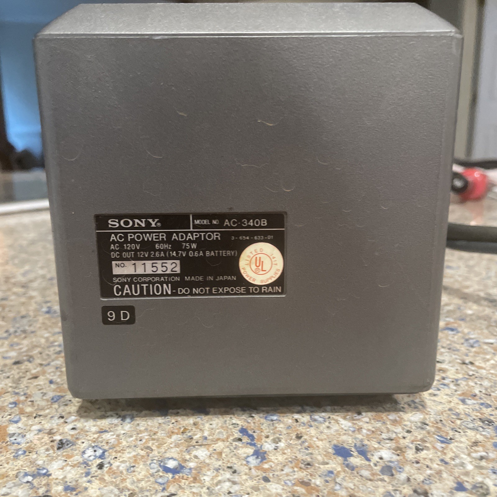 Sony AC-340B Power Adapter